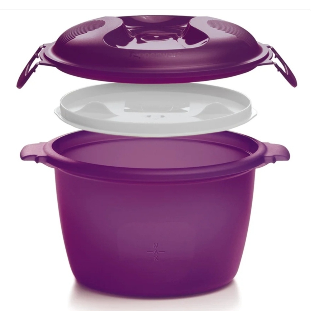 Tupperware Microwave Rice Cooker - Excellent Used Condition! - Picture 7 of 16